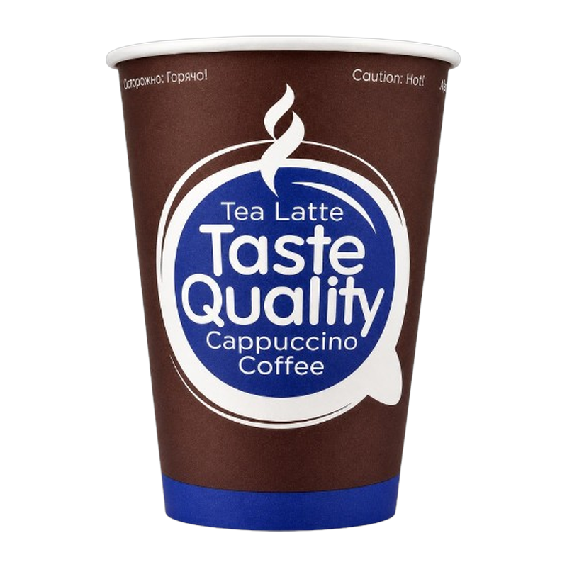 Стакан бумажный одноразовый Taste Quality 300МЛ./50ШТ.